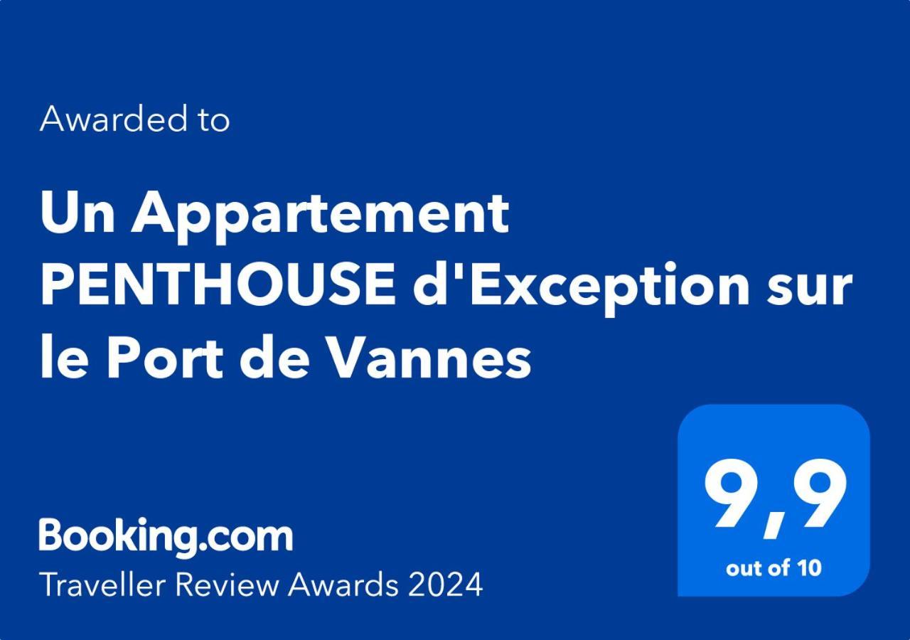 Un Appartement Penthouse D'Exception Sur Le Port De Vannes Exterior foto